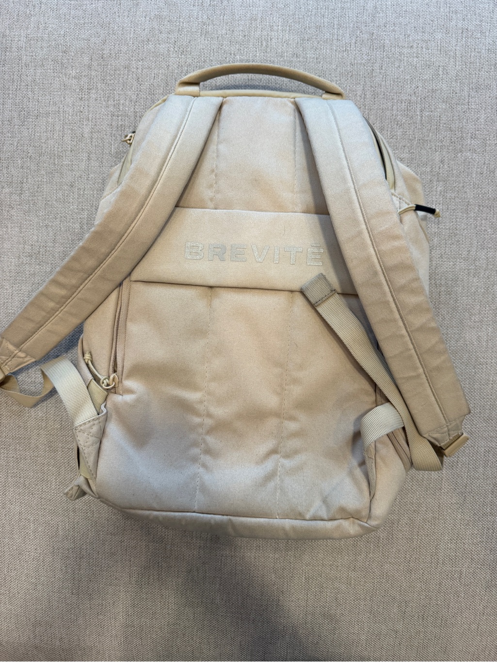 Brevit Boulder Tan Commuter Backpack — image 3 of 3